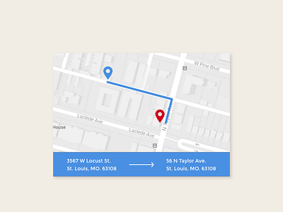 020 - Daily UI daily dailyui gps guide location locator maps route tracker ui