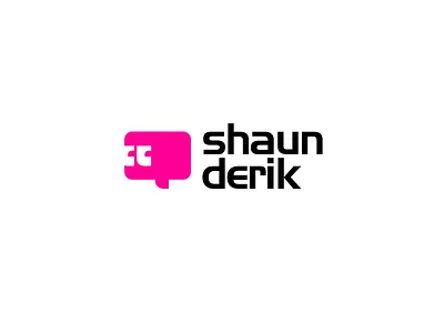 Shaun Derik logo branding logo motivational quote speaker speech text