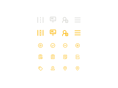 icon for program busstop date icon