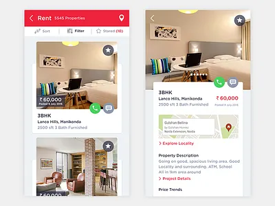 MagicBricks Redesign Concept app magicbricks redesign