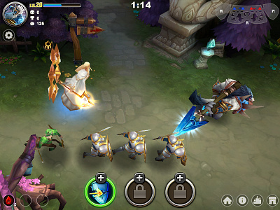 HUD Mockup game moba mobile popup ui