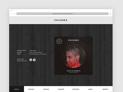 CHAGRES - Website web webdesign website