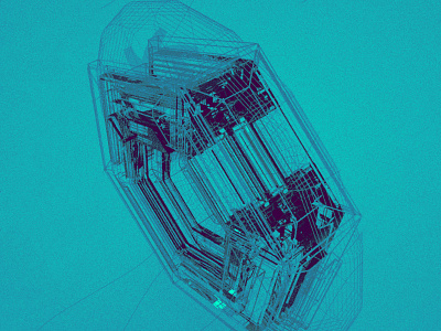 Octane Hex abstract blue cinema 4d hex macbook pro octane demo shape