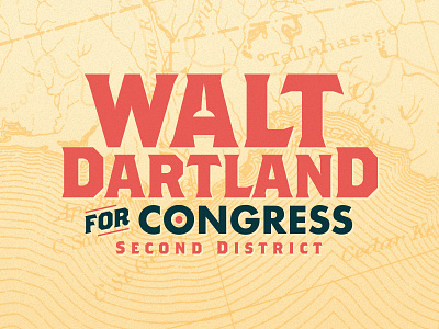 Walt Dartland dart logo politicial target