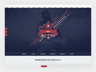 Nballstats_2/4 - Introduction art direction charts data dataviz design nba sport webdesign
