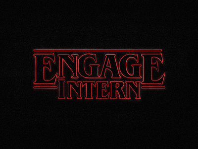 Engage is looking for a Graphic Design Intern! alexandria dc graphic design intern old town stranger things student web design