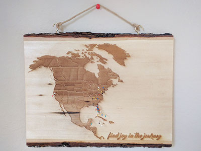 Lasercut North America on wood lasercut north america wood