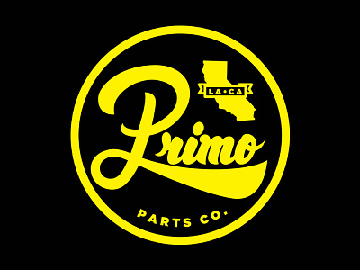 Primo apparel bmx custom type graphic script streetwear t shirt