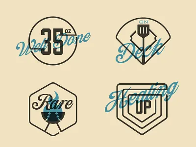 Steaks with Hos :: Logo 1st base baseball grilling hosmer kansas city kc royals steaks