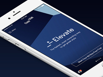 App Redesign app clean iphone ui ux