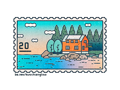 STAMPS 2016 Vol 1. / Dream House Ideas camper campervan caravan postage postmark stamp trailer truck