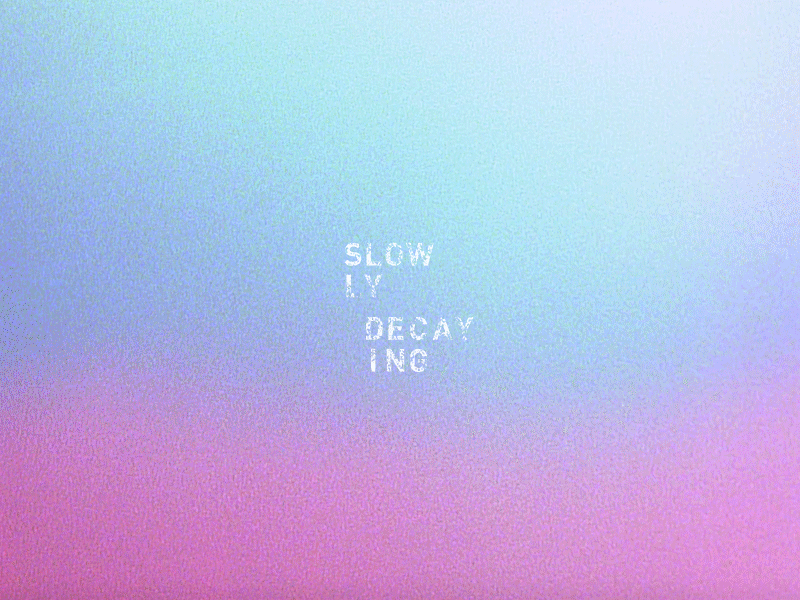 Slowly Decay decay gradient grain light leak texture vector