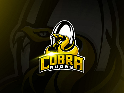 Cobra Rugby Academy academy branding design logo rugby sports