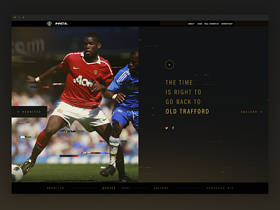 Pogback Quotes black gold interactive manchester united pogba web