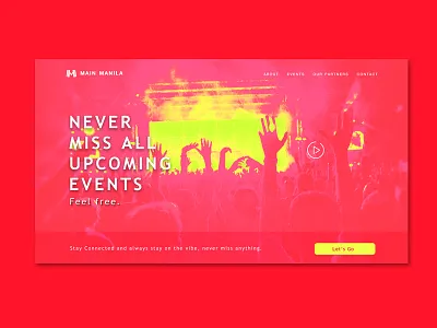 Header Main Manila banner creative design designer logo manila philippines ui ux web