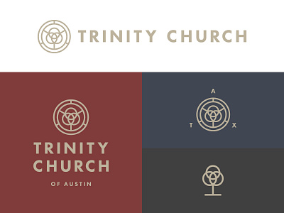 Trinity Church Assets austin branding church color design logo plant texas