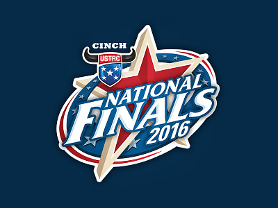 2016 USTRC Finals 2016 athletics championship design finals logo national roping sports star ustrc