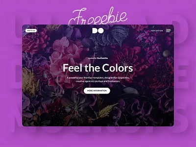 Showcase announce freebie mockup presentation template