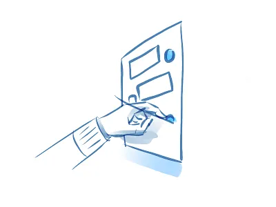 Designing Conversational Apps drawing ipad pencil