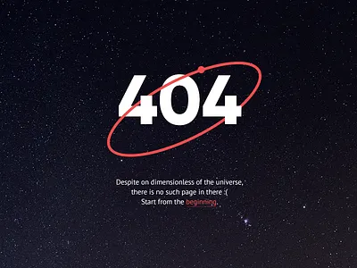 404 page — Pizza Planet 404 error error page