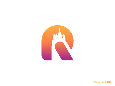 Letter R City brand city identity logo logo mark logotype minimalism monogram moscow russia symbol