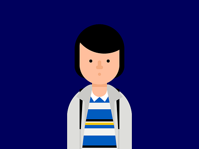 Stranger Things - Mike character illustration netflix stranger things vector