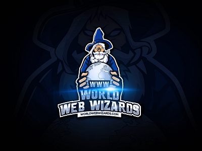 World Web Wizards cloud design hosting logo wizards