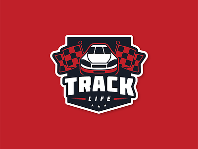 Track Life car drive driving logo nascar race racing speed track