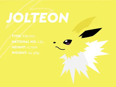 No. 135 electric pokémon