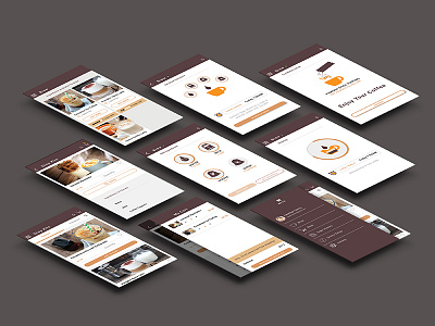 NEVO app mobile design ui ux