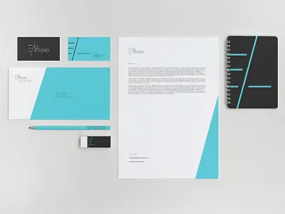 Brand Application branding business cards logo stationary