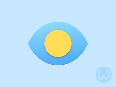 Eye In Sky - Product Icon android android design android icon app icon concept icon iconography material material design product icon weather