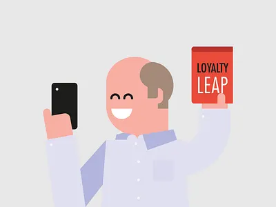 People from LoyaltyOne - CEO ceo character illustration vector