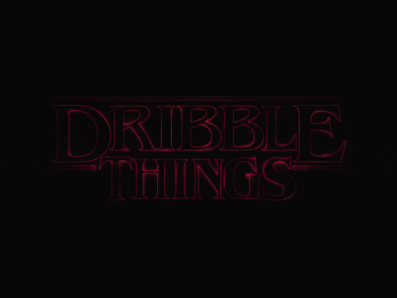 Dribbble Things hello