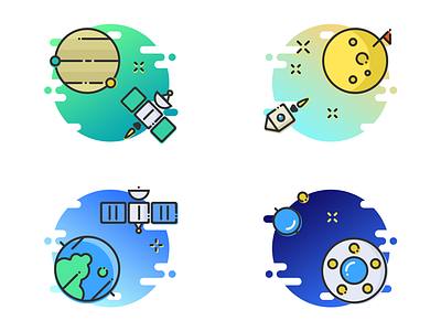 Dribbbleshot4 earth jupiter moon satellite spacecraft