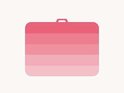 Gradient Portfolio Bag bag block gradient icon infographic portfolio