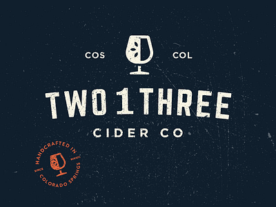 213 Final with Stamp 231 ale badge cider colorado colorado springs crafted hard cider icon logo