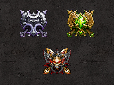League Icons 2 blood gate difficulty emerald icons league master mobile game platinum shield