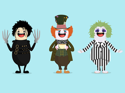 Circus Bingo Pablo - Burton Costumes beetlejuice bingo burtom circus edward hatter mad peanut scissorhands tim