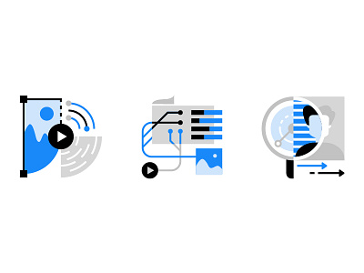 data processing Illustrations data illustration