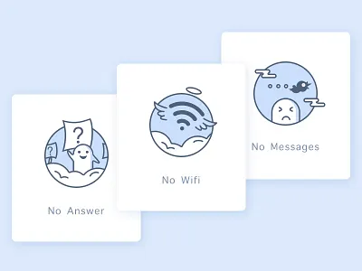 Empty Pages empty pages icon illustration