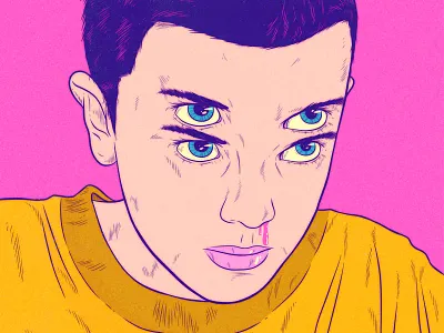 Stranger Things | Eleven eleven illustration netflix stranger things