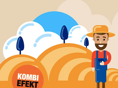 BASF: Kombi-Efekt w zwalczaniu chwastów w rzepaku. animation climate clipatize eco farmer green water