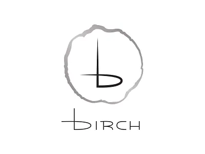 Birch Logo brand brand identity branding case goods chic digital design furniture illustration logo logo design luxury organic