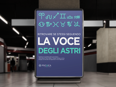 Psichica adv branding corporate design flat graphic design icon identity logo