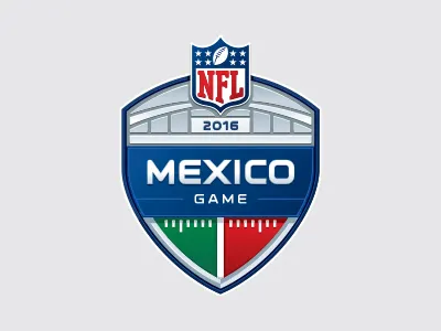 NFL International Games brand football games identity international logo mexico mexico game nfl shield sports sports branding