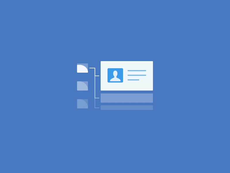 Contacts, Messages & Cloud ae animation bubble cloud contacts message transform