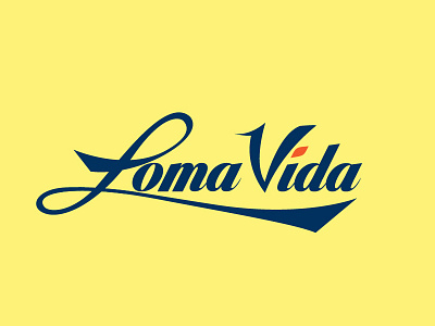 Loma Vida type study design identity letter logo typography