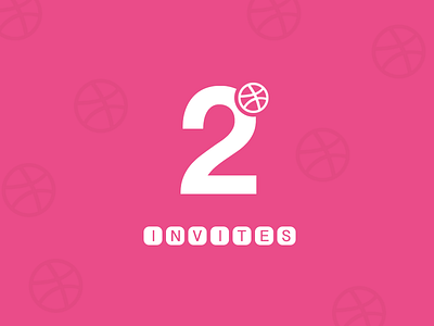 2x Dribbble Invite dribbble invite