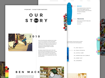 Penny Skateboards australia long form penny skate skateboards sport story ui